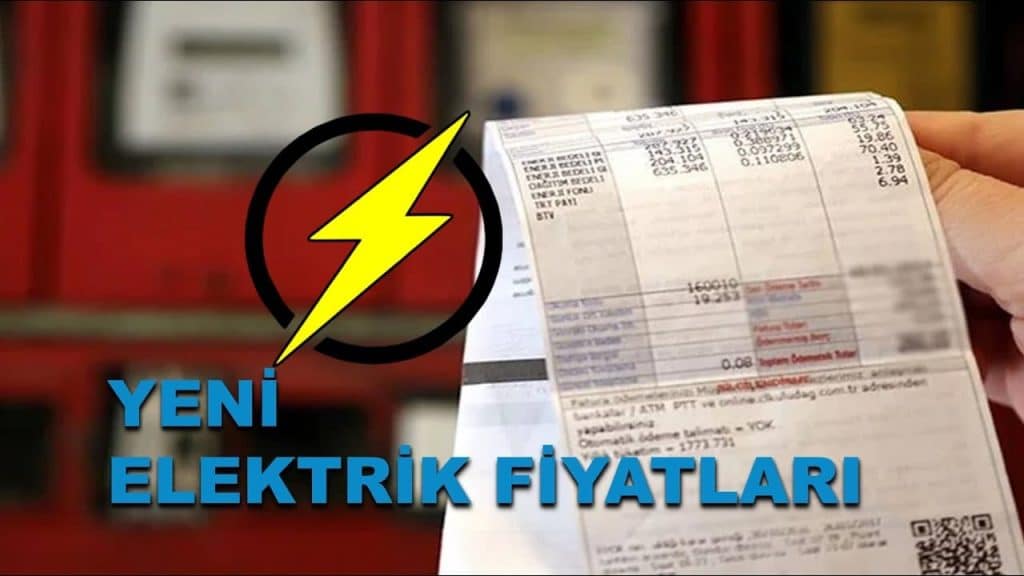 1 kwh elektrik kac tl