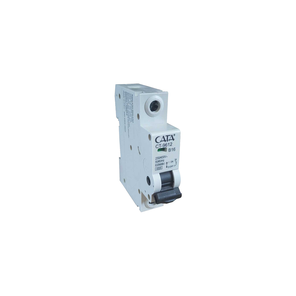 CATA Otomatik Sigorta 1x16A 4.5kA B Tipi CT-9612