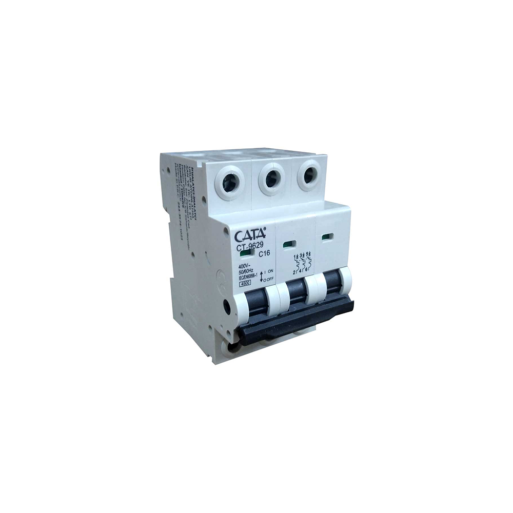 CATA Otomatik Sigorta 3x16A 4.5kA C Tipi CT-9629