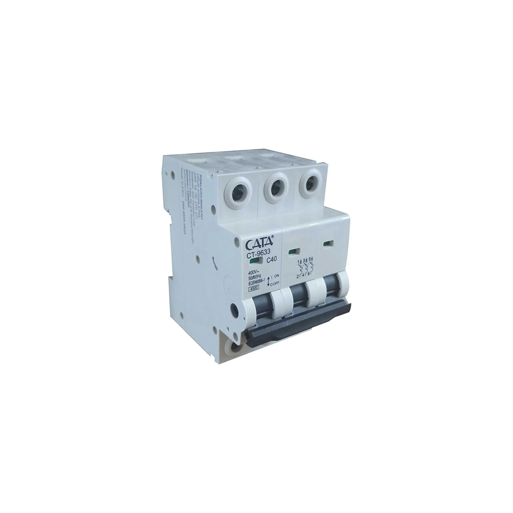 CATA Otomatik Sigorta 3x40A 4.5kA C Tipi CT-9633