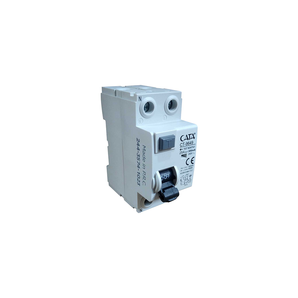 CATA Kaçak Akım Koruma Rölesi 2x25A 300mA CT-9649
