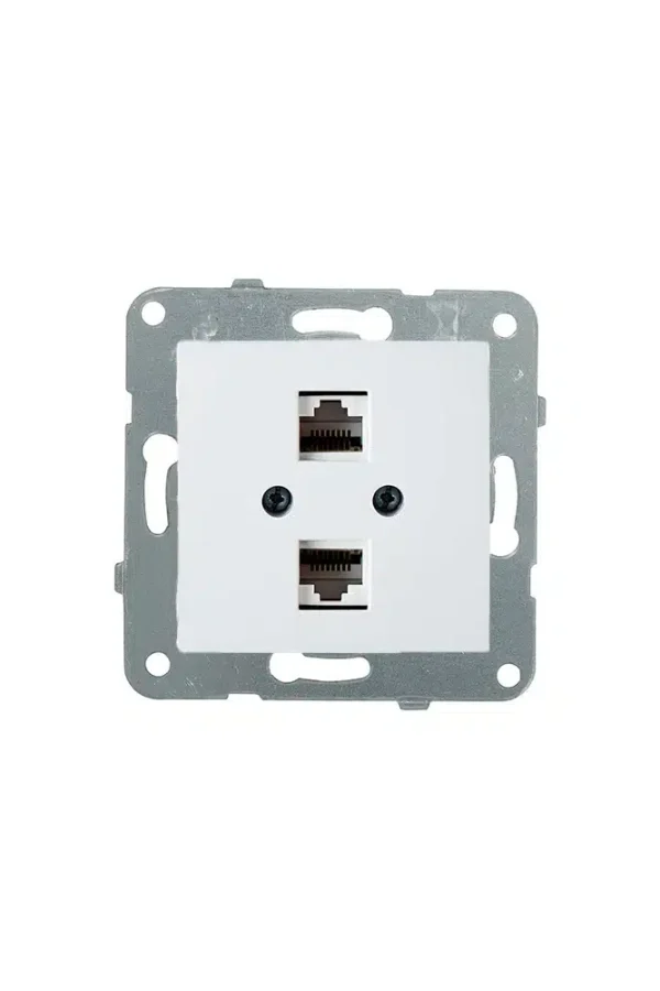NİLSON Touran İkili Nümeris Telefon Prizi RJ11+RJ11 24 11 04 41
